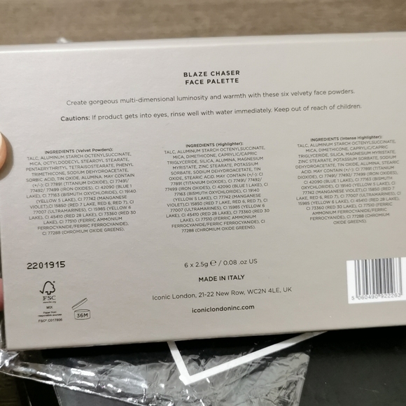 Blaze Chaser Face palette - Picture 3 of 3